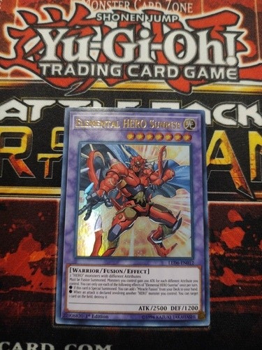 Yu-gi-oh Elemental Hero Sunrise Led-en012 1st Ed. Meta