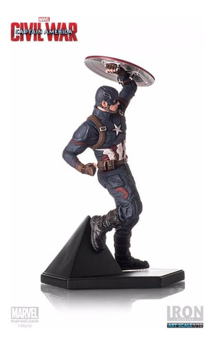 Capitao America 1/10 Capitán América Civil War Iron Studios