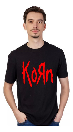 Remera Korn - Cuello Redondo -  - Mod_02 Infantil