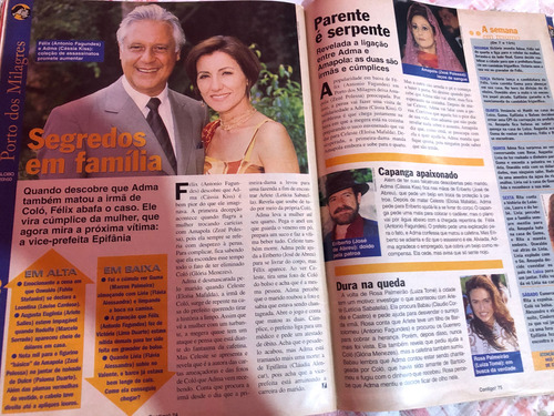 Revista Contigo,angélica,ana Paula,sandy&junior,paulo Vilhen (Usado)