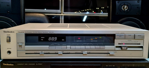 Receiver Technics Sa-210 Am Fm Stereo Ent Tornamesa Japonesa (Usado)