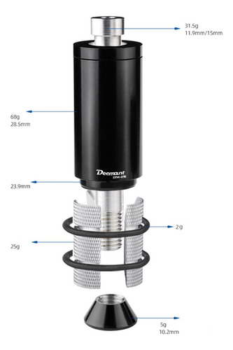 Ligero Bike Fork Stem Riser Extension Head Up Adapter 30mm