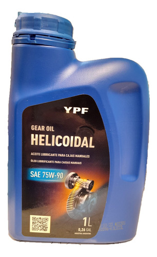Aceite Para Cajas Manuales Ypf Helicoidal 75w90 X 1lts