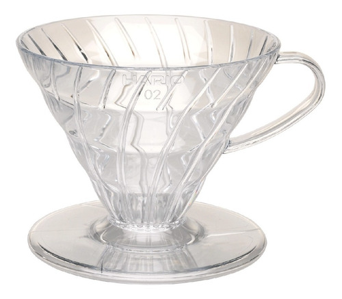 Dripper Hario V60 01 Acrílico Transparente