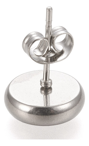 20 Piezas Postes Arete Para Cabochon Acero Inoxidable M1022
