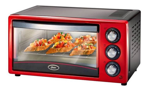 Horno Eléctrico Tostador De 15lt Tssttv15ltr Rojo 