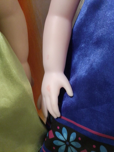 Ana Y Elsa Frozen Animators Muñeca Cabello Extra Largo (Usado)
