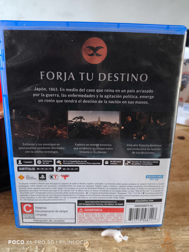 La Ascensión Del Ronin Ps5 - Físico (Usado)