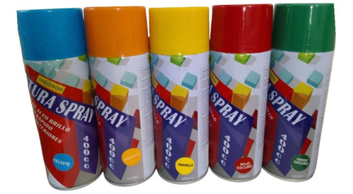 Pintura En Spray Kit 5 Unidades