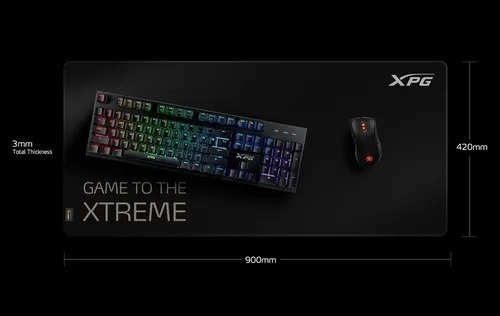 Imagen 5 de 9 de Mouse Pad Gamer Xpg Battleground Xl Extra Grande Antiderrame