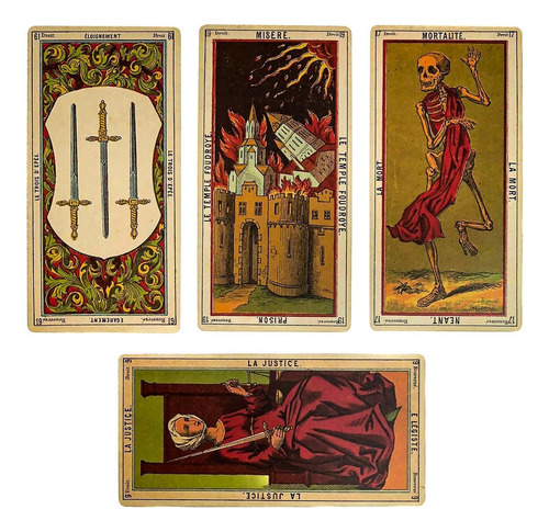 Tarot Egipcio Grand Etteilla Con Guía Facsímil Grande