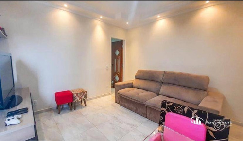 Apartamento Com 2 Dormitórios À Venda, 65 M² Por R$ 265.000 - Vila Damásio - São Bernardo Do Campo/sp - Ap0707