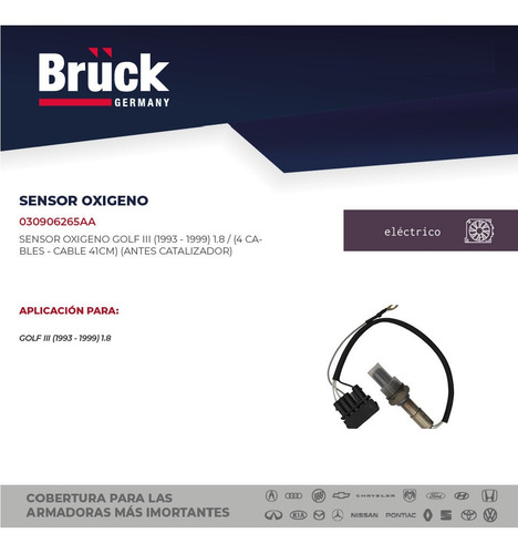 Sensor Oxigeno Passat 1994 030906265aa