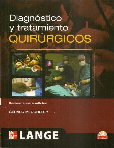 Libro Diagnóstico Y Tratamiento Quirúrgicos Lange De Gerard