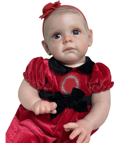 Imagen 3 de 7 de Reborn Bebé Realista Newborn Arrugas Venas 3d Silicona Vinil