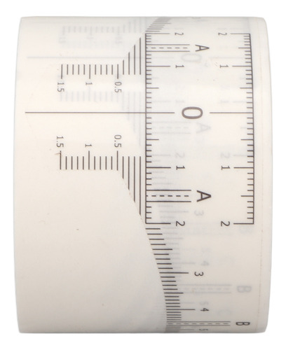 Regla Adhesiva Desechable Para Cejas, 1 Rollo