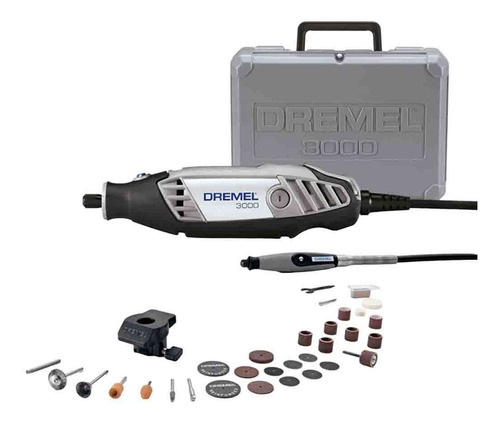 Minitorno Dremel 3000 130w + 30 Accesorios Maletin