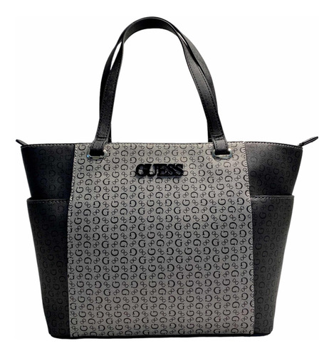 Bolsa Tote Guess Tote Color Gris Oscuro