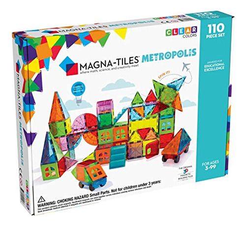 Magna Tiles Metropolis Set, Los Azulejos De Construcción Mag