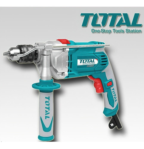 Imagen 9 de 10 de Taladro Percutor Eléctrico Destornillador Total 1010w 13mm