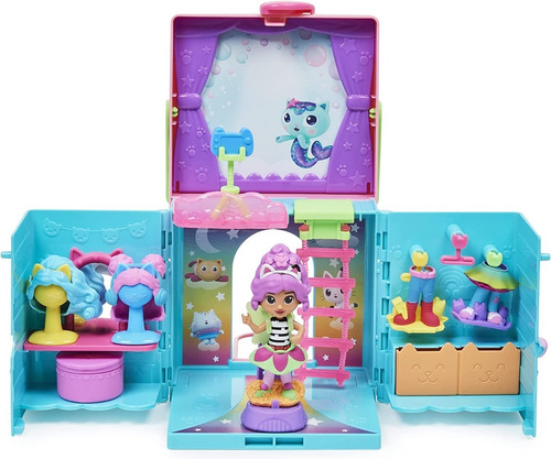 Gabbys Dollhouse Closet Portatil Arcoiris Dress Up Gaby