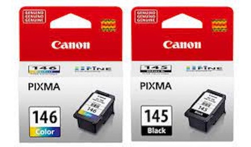 Cartuchos Canon 145 Y 146 Estandar Originales