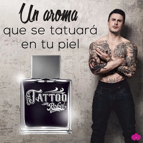 Tattoo Rebel Fragancia Perfume Loción Arabela 60ml - Oferta
