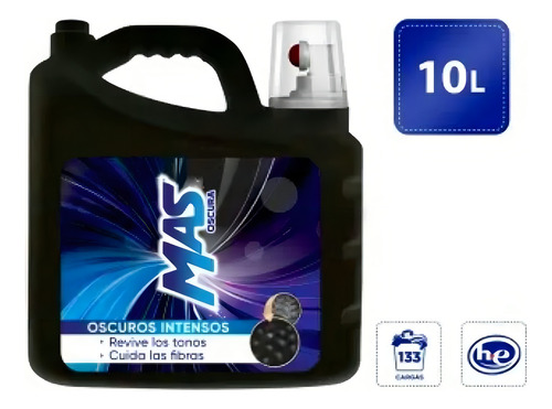 Detergente Para Ropa LĂquido Henkel Mas Color Oscura Botella