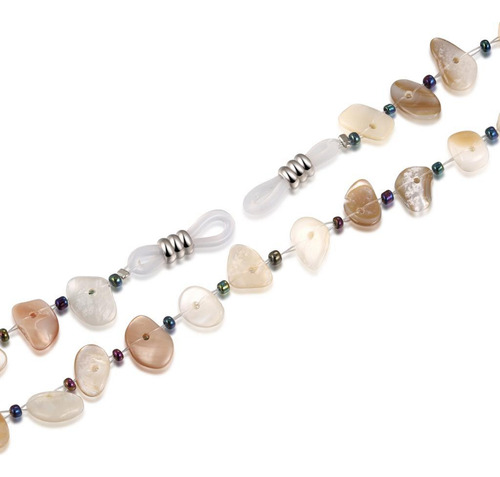 Para Cordones De Correas De Gafas Beige