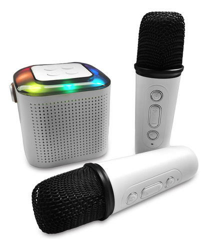 Micrófonos Karaoke Machine Mini Bt Set & Box Sound Home