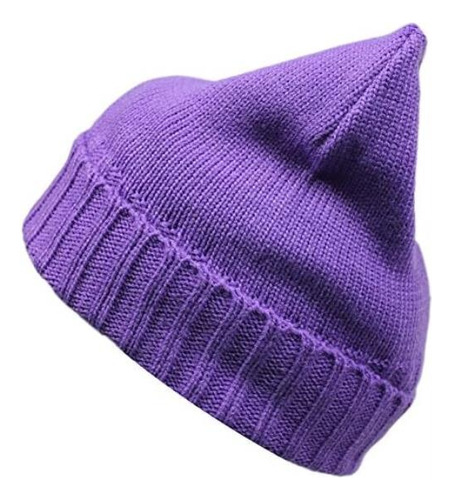 Gorro Invierno Mujer Con Diseño Cuerno Diablo Y Orejas Gato,