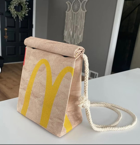 Bolsa Transversal Shoulder Bag Lateral Lanche Mcdonalds