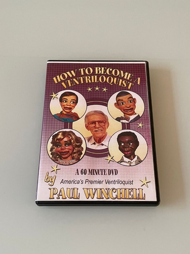 Dvd - How To Become A Ventriloquist De Paul Winchell