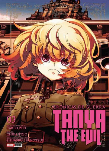 Panini Manga Tanya The Evil N.3, De Carlos Zen. Serie Tanya The Evil, Vol. 3. Editorial Panini, Tapa Blanda En Español, 2019