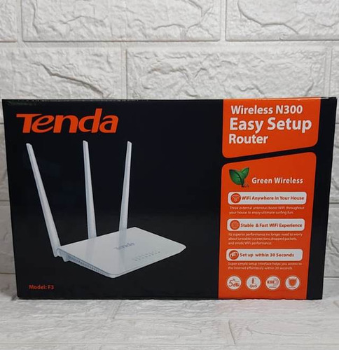 Router Tenda F3 N300 Blanco 110v/220v