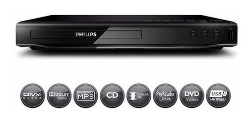 Reproductor Dvd Philips Dvp 2850 Divx Ultra Usb 2.0 Mp3