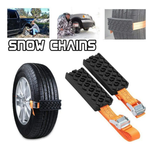 Bloques De Traccion 4x4 Para Neumaticos, Barro Arena, Nieve
