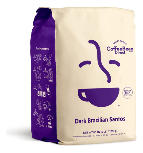 Café Integral Oscuros Santos Brasileños Bolsa 2 27 Kg