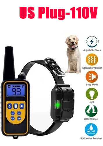 Anti Ladrido Perro Entrenamiento Collar Eléctrico De Sonido