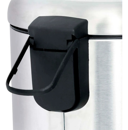 Tacho Basura Cesto Acero Metalico Mor Safira 5 Lts