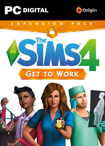 Los Sims 4 A Trabajar Pc / Expansión Original Código Origin