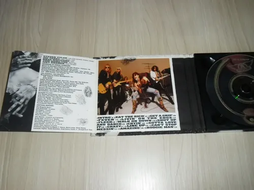 Cd Aerosmith - Get A Grip 1993 (digibook Imitação Couro Vaca