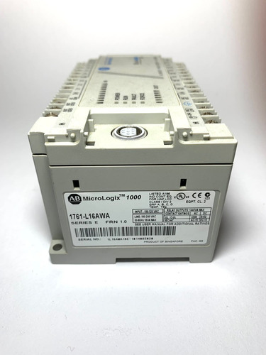 Clp Micrologix 1000 Allen Bradley 1761-l16awa Ser. E Frn 1.0 (Usado)