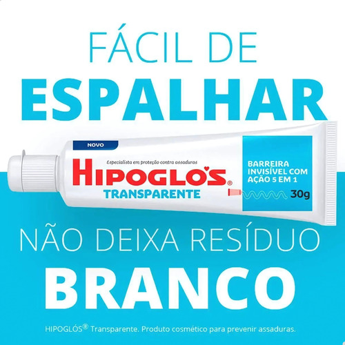 Pomada Transparente Hipoglós Kit 3 Prevenção Total Bebê