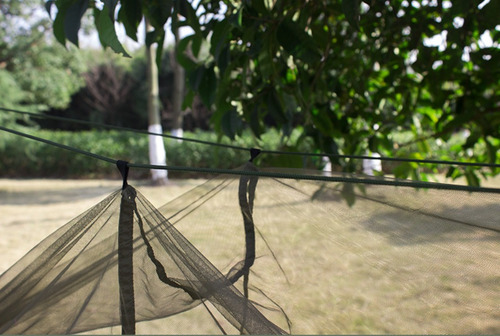 L Rede De Acampamento Portátil Dupla Com Mosquiteiro