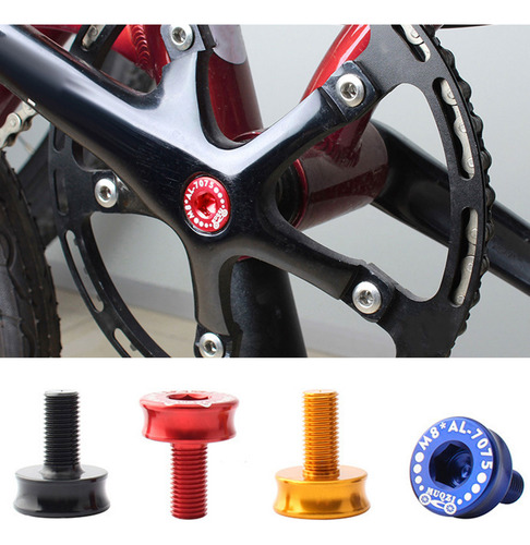 (bl) Suporte Inferior De Bicicleta Eixos Crank Bike 8 Mm All