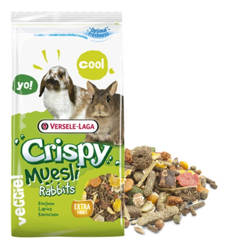 Alimento Para Conejo Crispy Muesli 400g