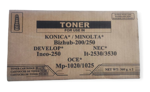 Toner Compatible Konica Minolta Bizhub 200 250 Dos Botes