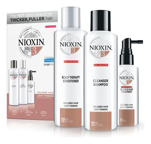 Kit De Tratamiento Capilar Nioxin System 3