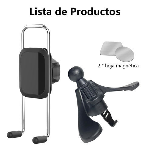 Imagen 8 de 9 de Soporte Magnetico Universal Para Teléfono De Coche, Mejorado